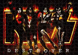 KISS Jigsaw Puzzle, Game, Gift, Christmas, Birthday, Rock, Music - Picture 1 of 1