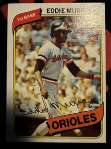 1980 Topps #160 Eddie Murray Baltimore Orioles - Bild 1 von 1