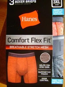 SLIP BOXER INTIMO UOMO HANES SENZA ETICHETTE - TAGLIA 3XL - NUOVO - Foto 1 di 1