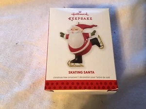 Punze Ornament "2013 Skating Santa" - Bild 1 von 4
