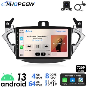 4+64GB Carplay For Vauxhall Corsa E 15-19 Android 13 Car Stereo Radio Head Unit - Picture 1 of 17