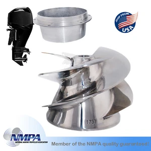 6 1/8 Part No.1737 Impeller + 1521 Flanged Liner For Outboard Jet Medium Series - Bild 1 von 4