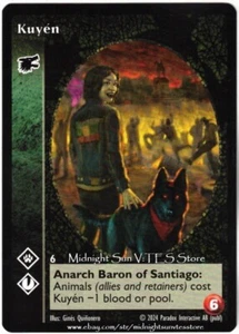 Kuyen Gangrel Promo 2024 V:TES VTES Vampire CCG - Picture 1 of 1
