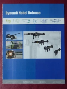 6/2010 PUB DYNAMIT NOBEL DEFENCE BURFACH ANTI TANK SYSTEM ARMOUR ORIGINAL AD - Bild 1 von 2