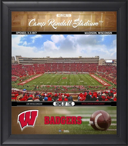 Badgers Framed 15x17 Welcome Home Collage - Fanatics Cover