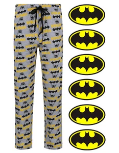 MENS CHARACTER PYJAMA BOTTOMS EX UK STORE PJ LOUNGE SLEEP PANTS M,L,XL,XXL #BMGY - Picture 1 of 2