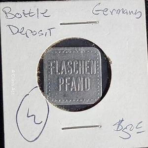 Flaschen Pfand bottle deposit token. Our T7677 - Picture 1 of 4