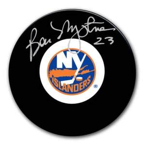 Bob Nystrom New York Islanders Autographed Puck - Picture 1 of 1