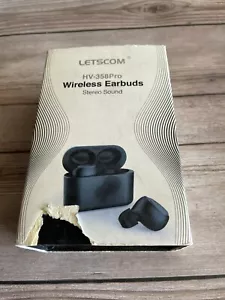 LETSCOM HV-358PRO WIRELESS EARBUDS STEREO SOUND - Picture 1 of 2