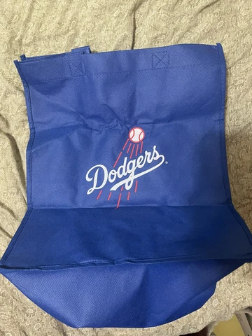 Los Angeles Dodgers MLB Network Blue Reusable Shopper Tote Bag 2014 SGA New Cover