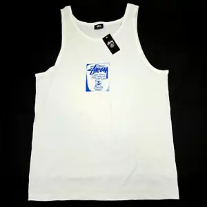 Stüssy World Tour Briefmarken Tank in mehreren Größen erhältlich - Bild 1 von 3