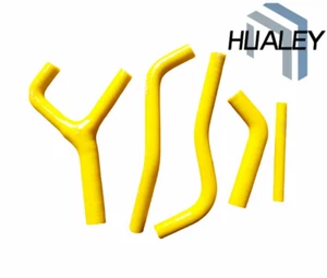 Yellow Silicone Radiator Hose For 1983 Honda CR250R CR 250R CR250 R 1983 83 - Foto 1 di 4