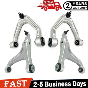 Upper Lower Front LH & RH Control Arms Fit Maserati Quattroporte Ghibli AWD 14- - Picture 1 of 12