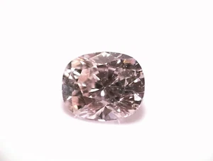 0,19 Karat rosa Diamant - natürliches lockeres ausgefallenes sehr hellrosa Farbkissen SI2 - Bild 1 von 8