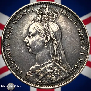 Great Britain 1889 British One Shilling GB0548 - Picture 1 of 2