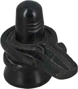 Hindu God Shiva Lingam Statue for Puja Stone Carving Portable Size for Travel 2" - Picture 1 of 1