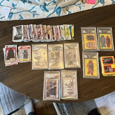 Star Wars Empire Strikes Back Topps Series 1 Complete 132 Card Set 1980 1-33 B - Image 1 of 4