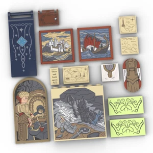 Kit de actualización (piezas impresas) para LEGO® Icons 10316 El Señor de los Anillos: Bruchtal - Imagen 1 de 4