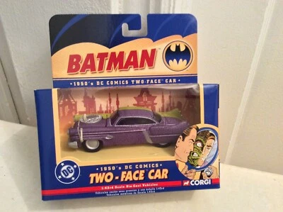 2005 Corgi 1/43 Scale Two-Face Car - Die Cast Replica: 1950's DC Comics - Image 1 of 4
