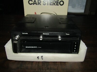 DE COLECCIÓN SPARKOMATIC SS100 BAJO TABLERO 8 PISTAS COCHE ESTÉREO Foto 1 de 4