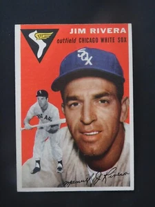 1954 Topps Baseball Card #34 Jim Rivera (EX-MT) - Picture 1 of 2