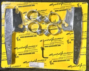 New Cycle Visions Trigger-Lock Mount Kit for Fats/Slims/Batwing Fairings MEB8976 - Picture 1 of 5
