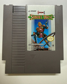 Castlevania II Simon's Quest NES PAL EEC Original Modul + Anleitung getestet
