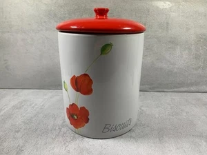 Rayware Alpine Poppy biscuit barrel jar - Picture 1 of 11