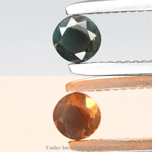💎 0.12ct 2.8mm Round Natural Green Alexandrite - Russia Gemstone - Picture 1 of 6