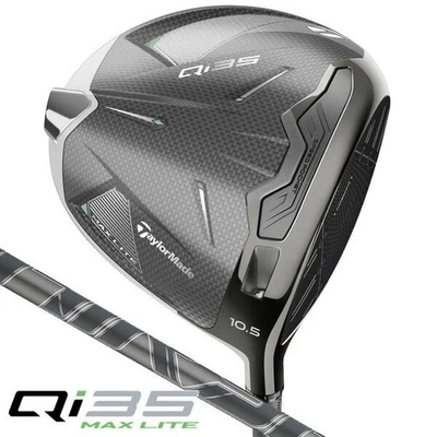 TaylorMade Qi35MAX LITE Driver 9deg RH AIR SPEEDER graphite Flex S HC japan - image 1 of 4