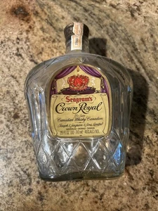 1966, Seagrams Crown Royal Vintage Bottle With Tax Stamp, Collectible - Picture 1 of 5