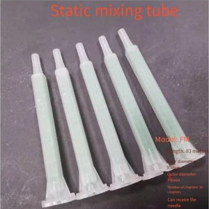 10 PCS AB glue dispenser bayonet static mixing tube needle for AB glue FMA6-16L - Picture 1 of 1