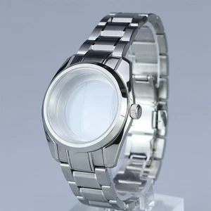 High quality Watch case Sapphire 38mm NH35 Movement Stainless steel 28.5mm Dial - Picture 1 of 14