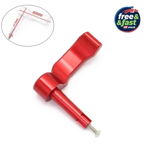 Aluminum Thumb Throttle Lever Red Fit Polaris Sportsman 2008-2020 All Models - Picture 1 of 7