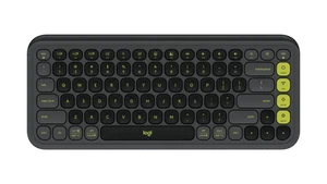 Logitech POP Icon Keys Wireless Keyboard (Graphite) - Picture 1 of 5