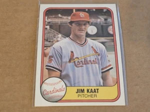 1981 Fleer #536 Jim Kaat St Louis Cardinals Nmmt - Picture 1 of 3
