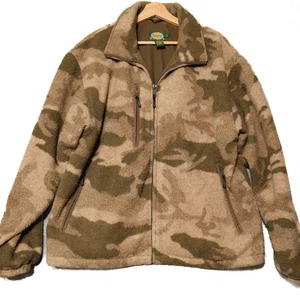Cabelas Outfitter Series Camo WOOLTIMATE Jacket Coat Mens Med 4MOST Windshear - Picture 1 of 18