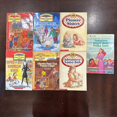 Lot of 7 -The Adventures of The Bailey School Kids & More Paperbacks EUC - Image 1 of 4