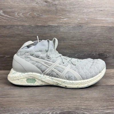 ASICS HypergelKan Mid Shoes Women Size 8 grey Running Sneakers knit Lace up sock - Image 1 of 4