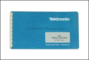 Tektronix 434 Oszilloskop Original gedruckte Bedienungsanleitung - Bild 1 von 1
