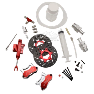 FLMLF Vorderrad Hydraulik Bremssystem Kit für 1/5 HPI Baja 5B 5T 5SC RC Auto - Bild 1 von 9