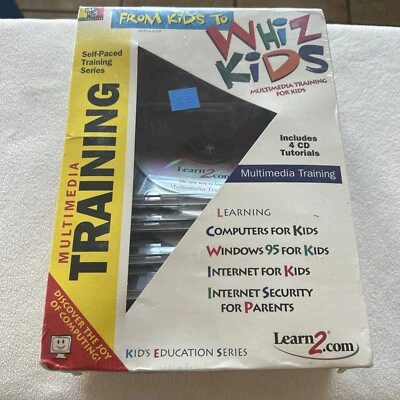 From Kids to Whiz Kids Multimedia Training Learning Internet Computer PC - Image 1 of 2