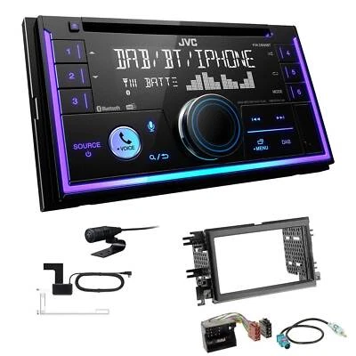 JVC KW-DB95BT Autoradio Bluetooth DAB+ für Ford Explorer 2005-2010 schwarz - Bild 1 von 4