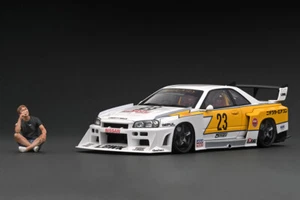 Modelo de encendido IG2704 1:18 LB-ER34 SKYLINE con fondo limitado Mr.Kato LBWK - Imagen 1 de 7