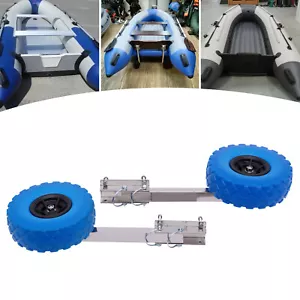 Slipräder 3'' Transporträder Transportrolle Für Schlauchboot Boote - Räder - Bild 1 von 11