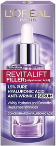 L'Oréal Paris Hyaluron Serum, Revitalift Filler, Anti-Ageing Face , Anti-Wrinkle - Bild 1 von 5