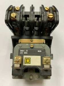 Square D Lichtschütz 8903LO20, 20 Amp, 600V, 24V Spule 4-polig, neu - ohne Karton - Bild 1 von 3
