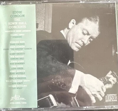 Eddie Condon ‘The Town Hall Concerts Volume Three’ 2CD Set NM Condition Foto 1 de 4