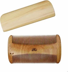 Reinigungskamm Japanisch Tsuge Suki-Gushi Entfernen Staub auf Haaren Holz Japan NEU - Bild 1 von 6