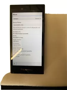 ⭐⭐used Condition Blackberry Leap 5" 16GB Shadow Grey Unlocked - Warranty - Picture 1 of 2